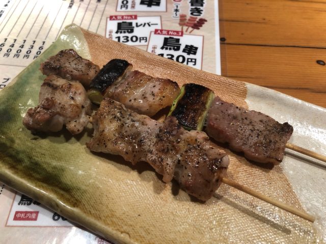 鳥辰 豚串、鳥串