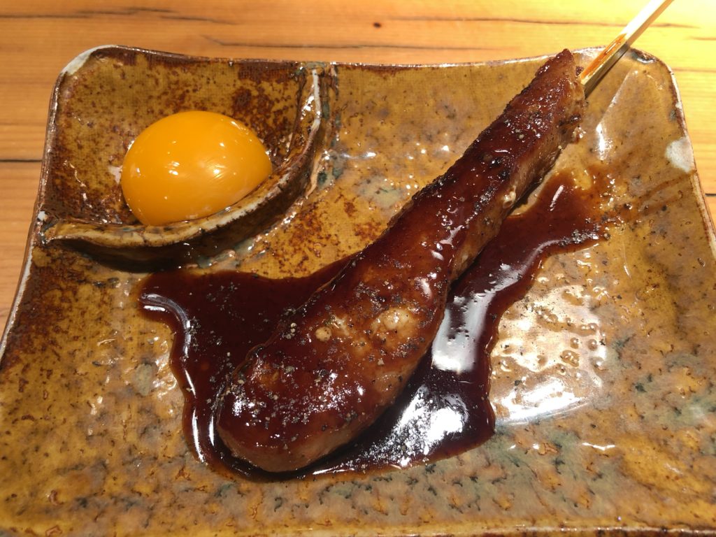 鳥辰 月見つくね