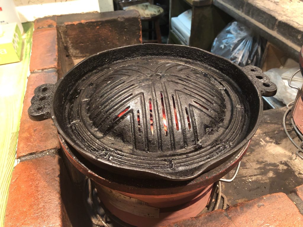 大門横丁　ラムジン　ジンギスカン鍋