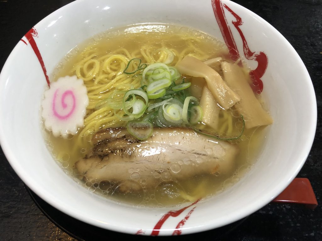 麺家 華月 塩ラーメン