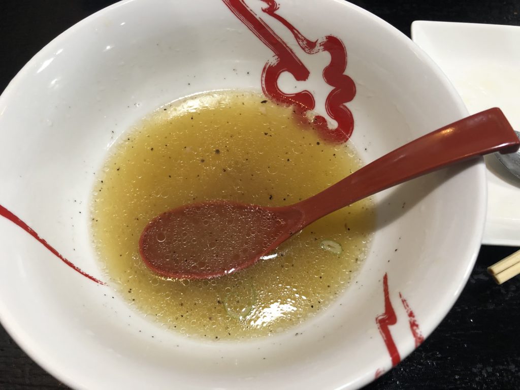 麺家 華月 塩ラーメン