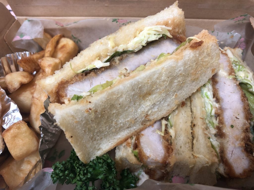 cafe akira カツサンド