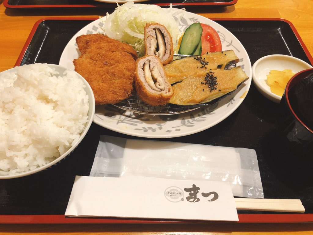 とんかつ処まつ　日替り定食