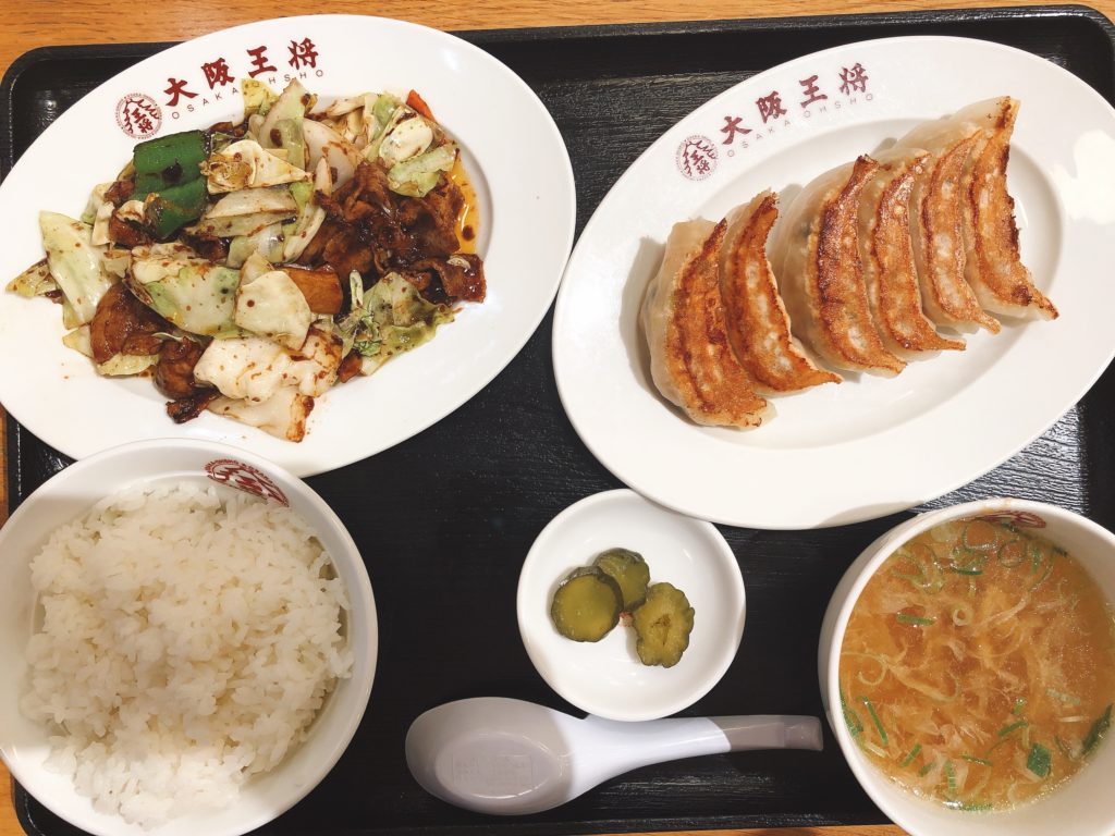 大阪王将　ホイコーロー定食