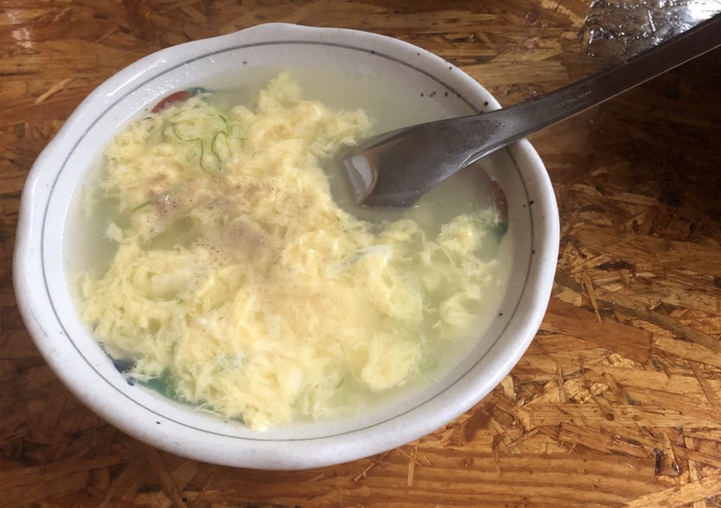 焼肉 金剛苑 玉子スープ