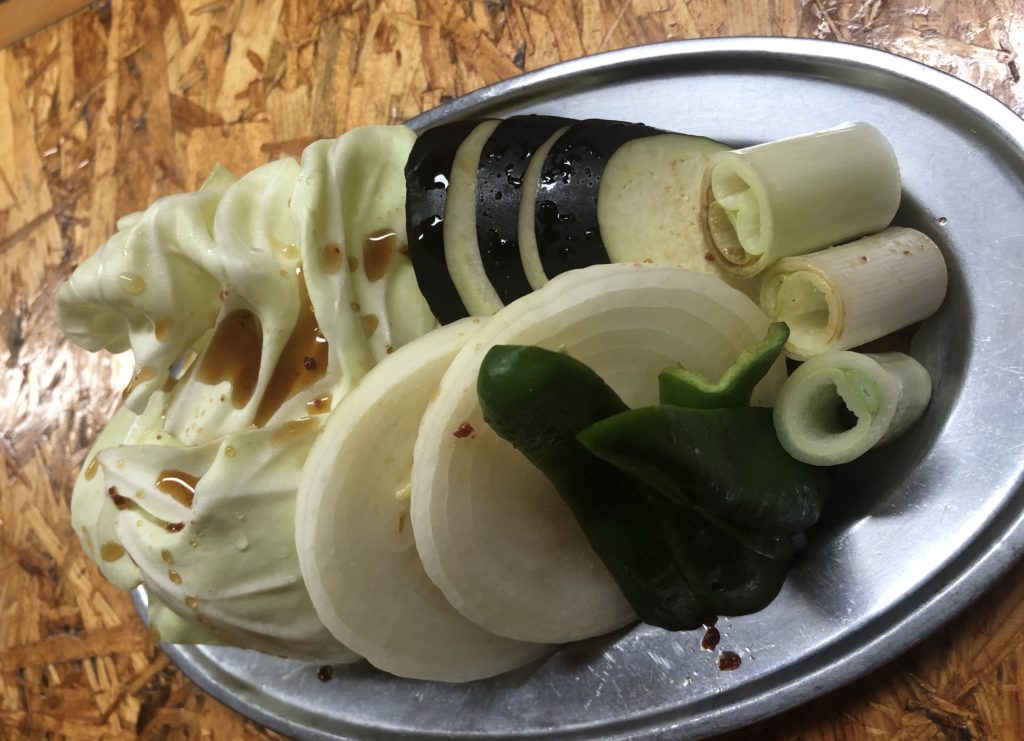 焼肉 金剛苑 焼き野菜