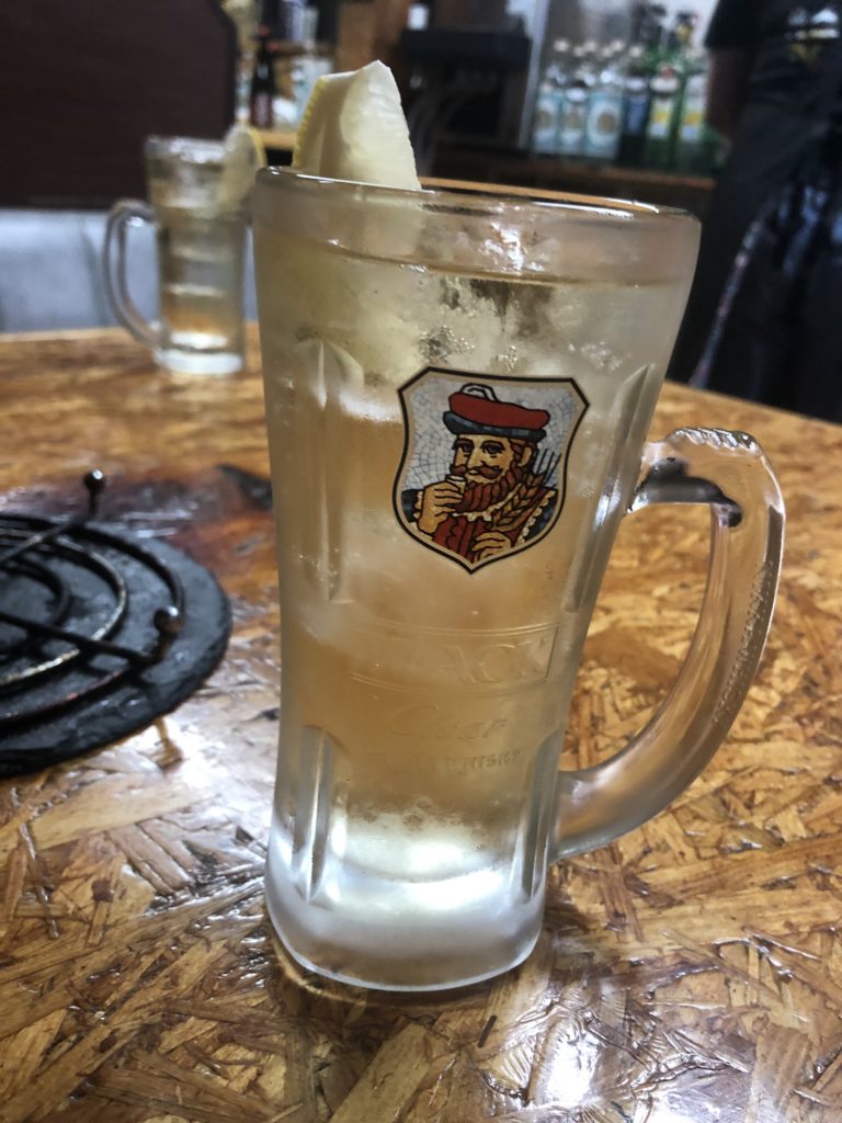 焼肉 金剛苑 ヒゲのハイボール