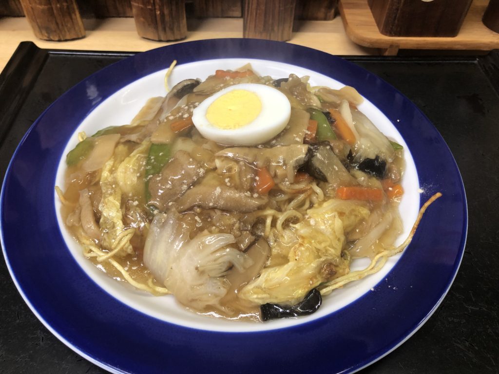 定食屋かめや あんかけ焼きそば