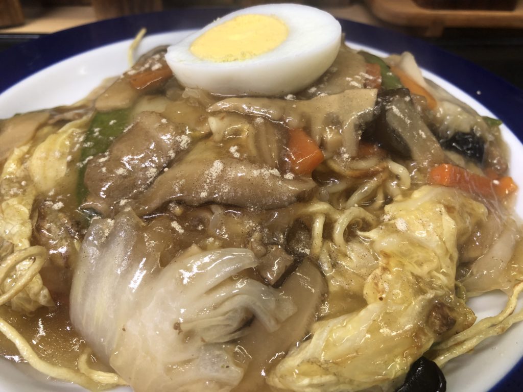 定食屋かめや あんかけ焼きそば