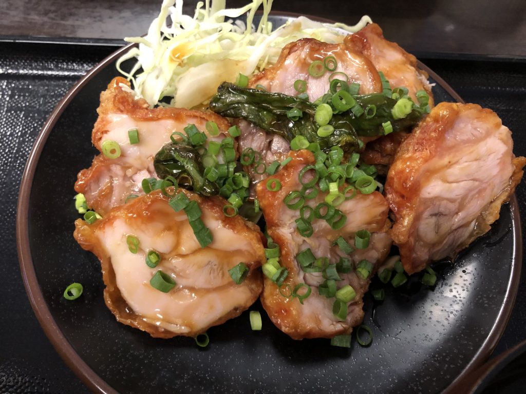 小樽なると屋宇賀浦店　油淋鶏定食