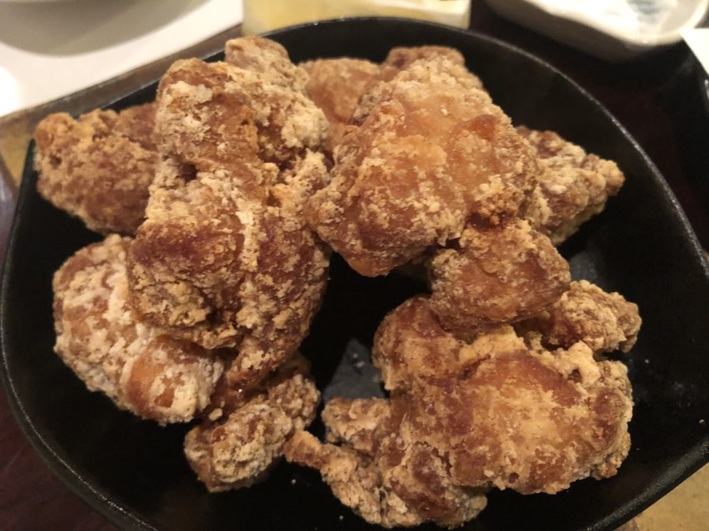 四季料理みしな　若鶏唐揚げ