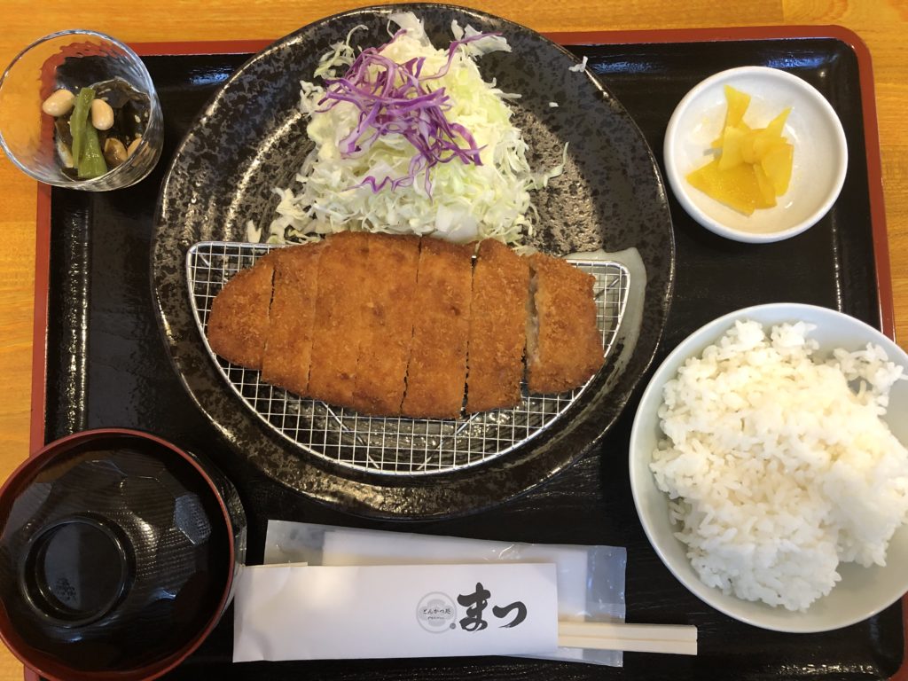 とんかつ処まつ　ロースとんかつ定食