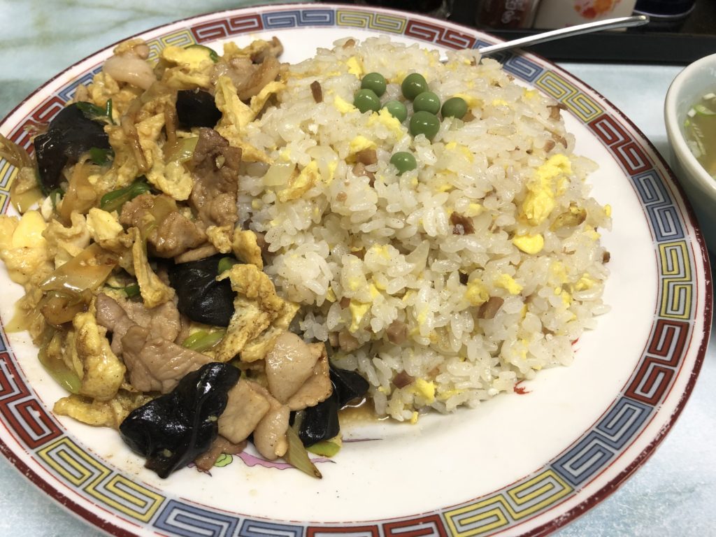 中華料理 中和廊　ムースールー炒飯