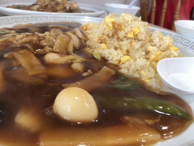 中華料理 壹龍火 あんかけ炒飯