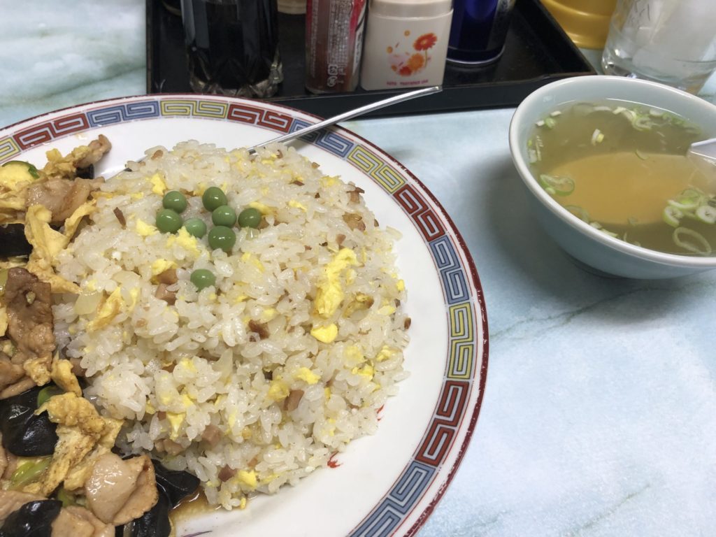 中華料理 中和廊　ムースールー炒飯