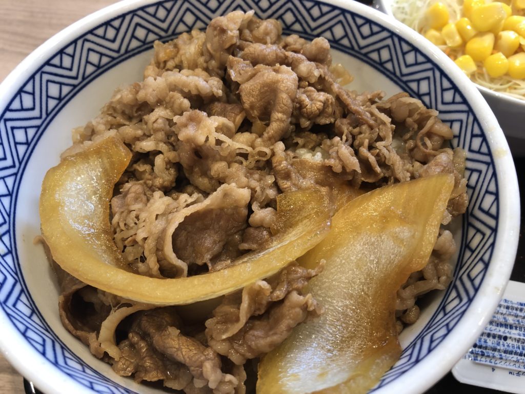 吉野家　牛丼並