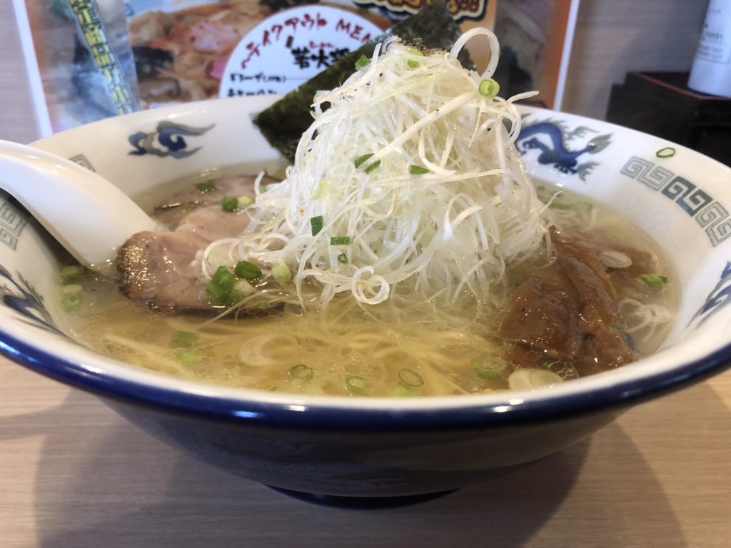 ら〜めん 若大将 西桔梗本店　ネギら〜めん ネギしお