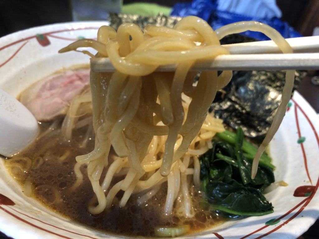 20210912 麺工房 京家　並盛でもやしトッピング