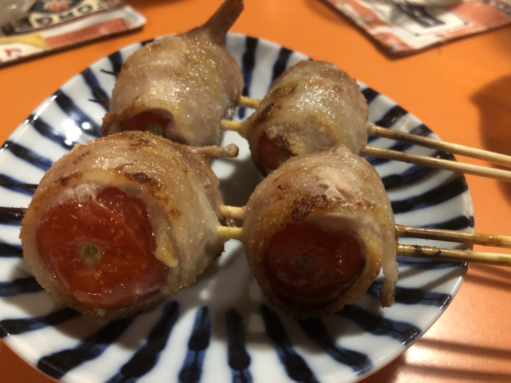 みなとや プチトマトのばら肉巻き