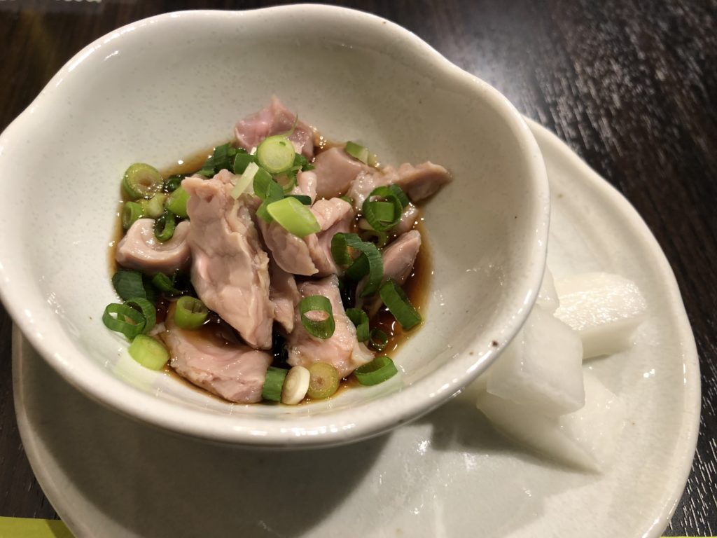 串焼き わびすけ おまかせセット お通し