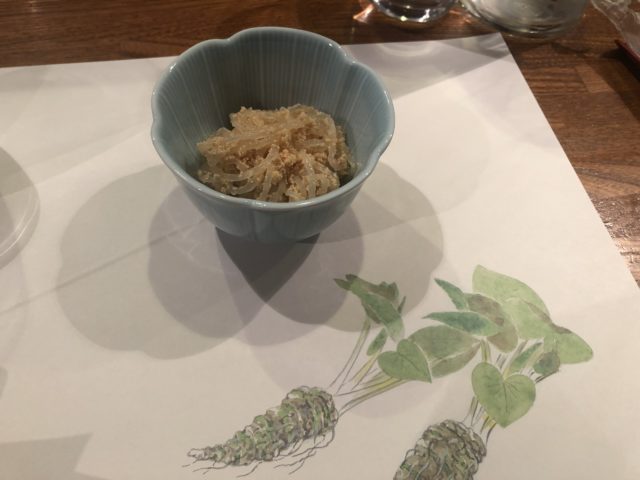 四季料理みしな お通し