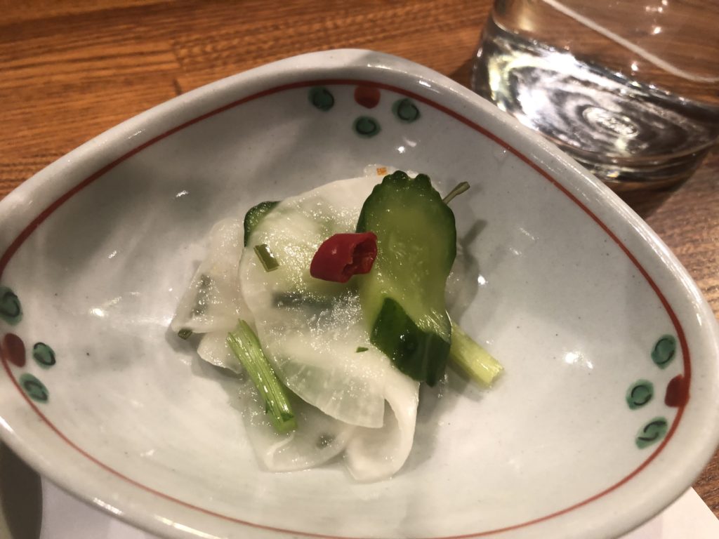 四季料理みしな お漬物