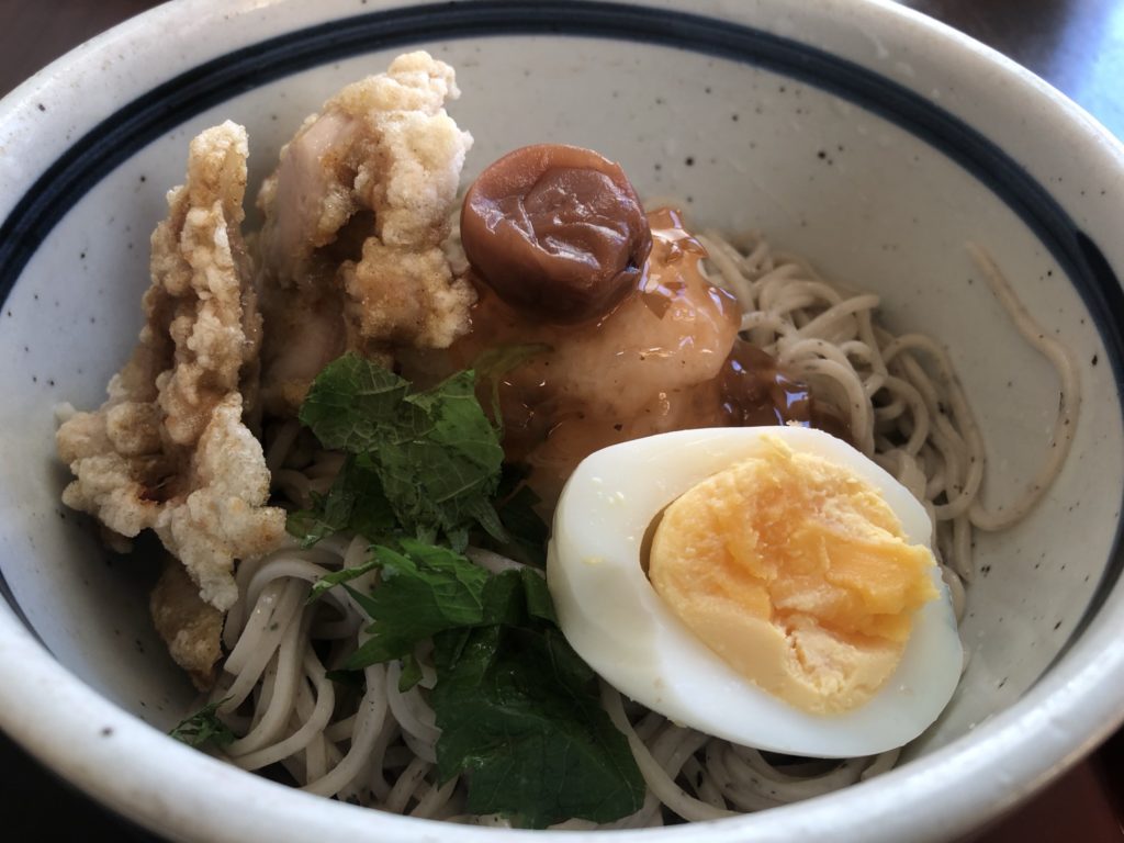 そば処 ふでむら　梅おろしそば