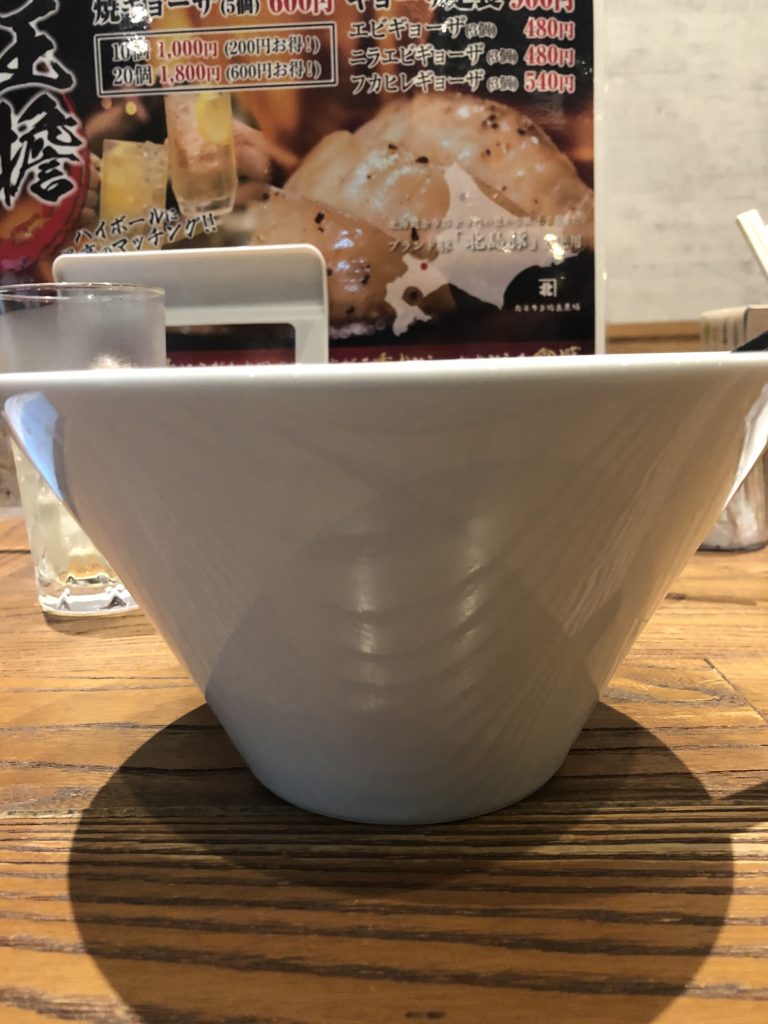 王擔 キラリス函館駅前店 塩ワンタン麺