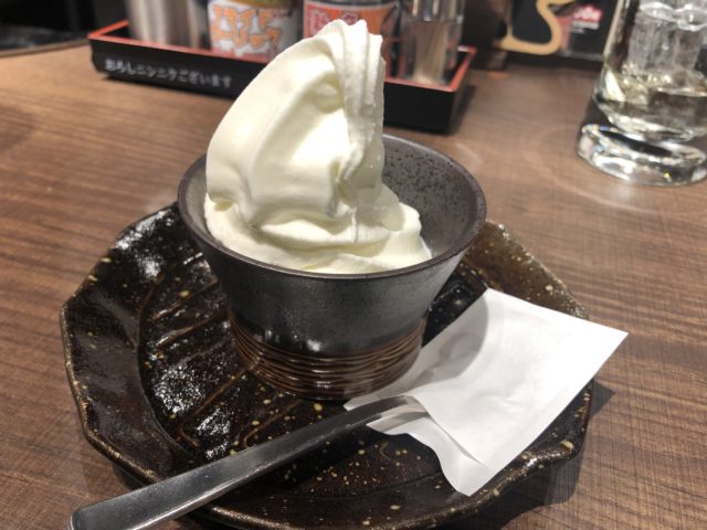 旭川 成吉思汗 大黒屋 ひつじのmilkデザート ひつじのmilkソフトクリーム