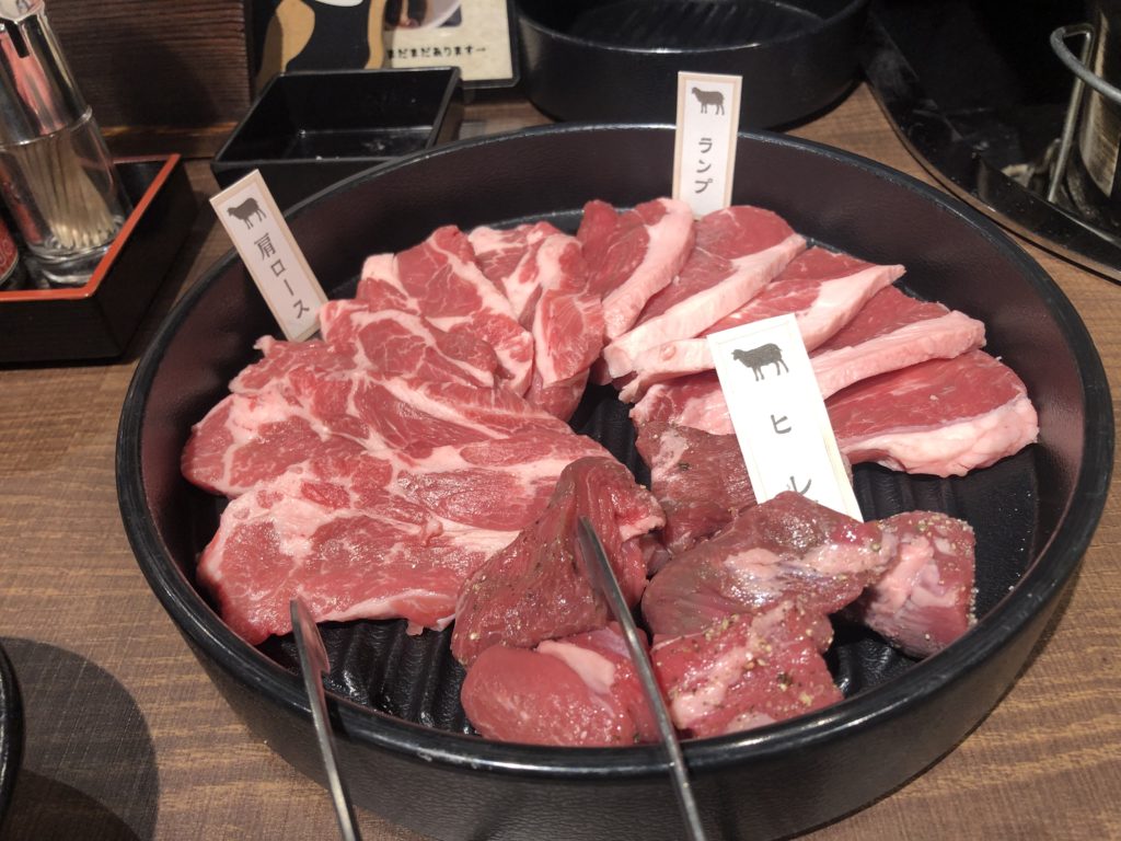 旭川 成吉思汗 大黒屋 一番セット