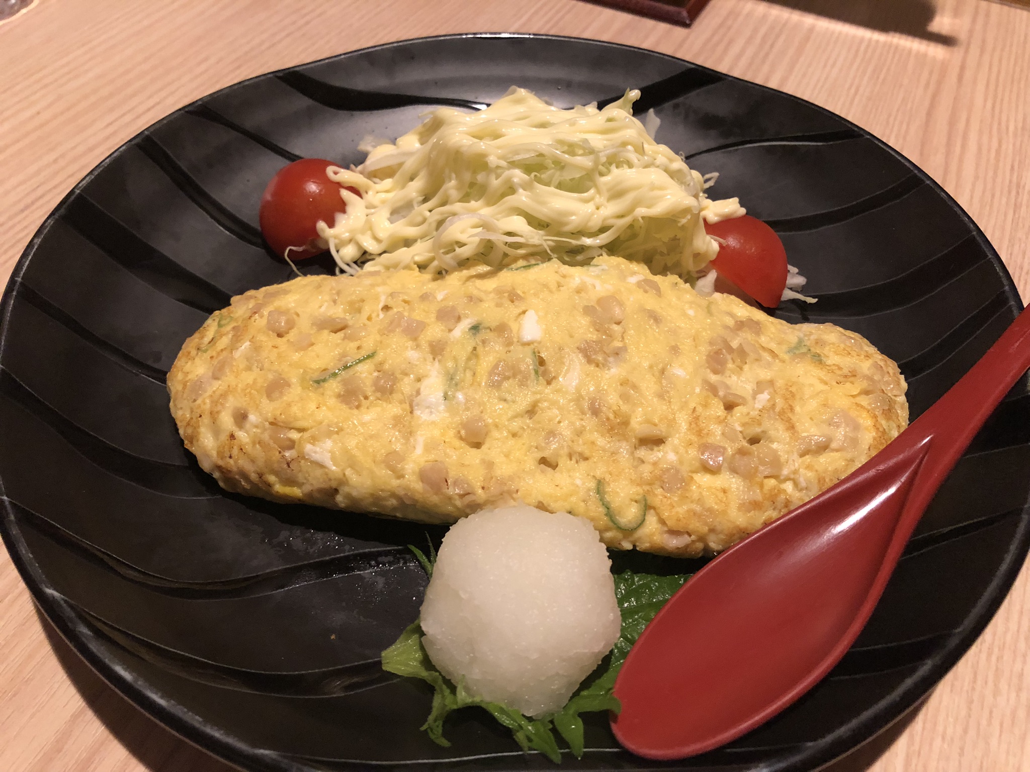 20220129 海鮮処 函館山 納豆入り山の玉子やさん