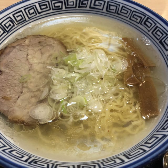 ら～めん 若大将 半チャンセットしお