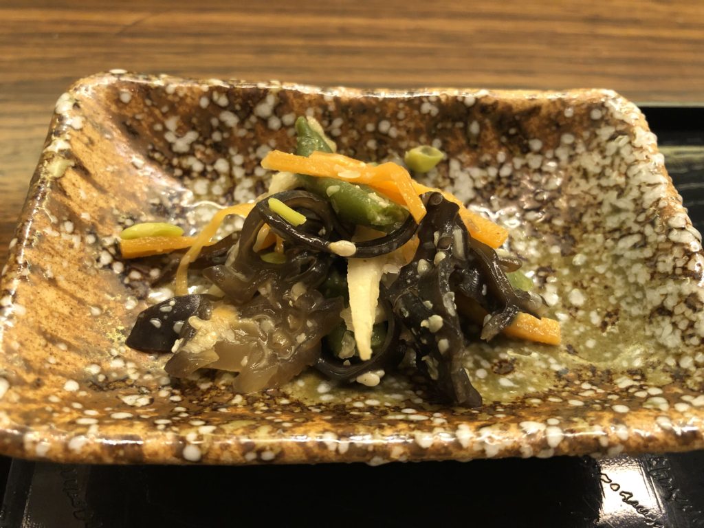 20221112 炭山肉男 お通し