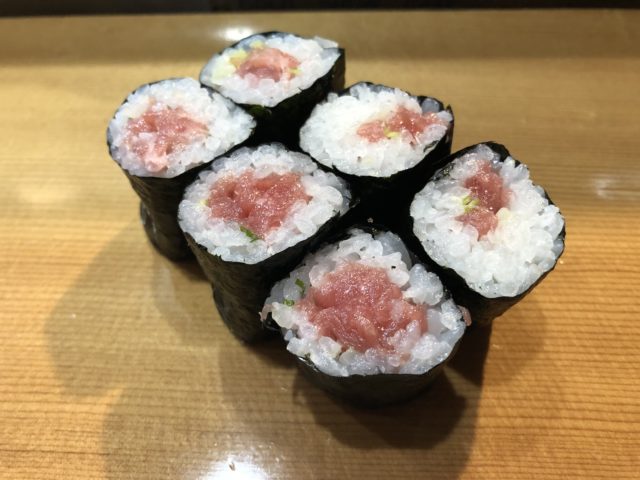 20221111 鮨処 しん善　トロ巻き